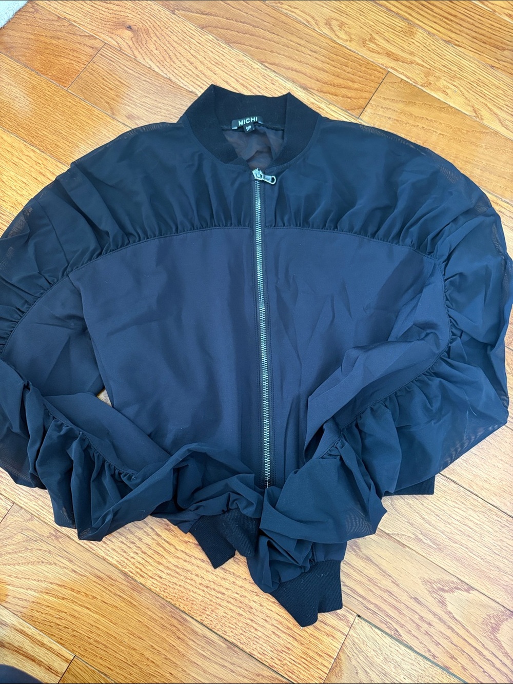 Michi Mesh Black light jacket